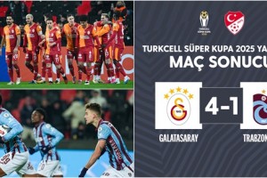 Turkcell Süper Kupa 2025'in İlk Finalisti Galatasaray Oldu